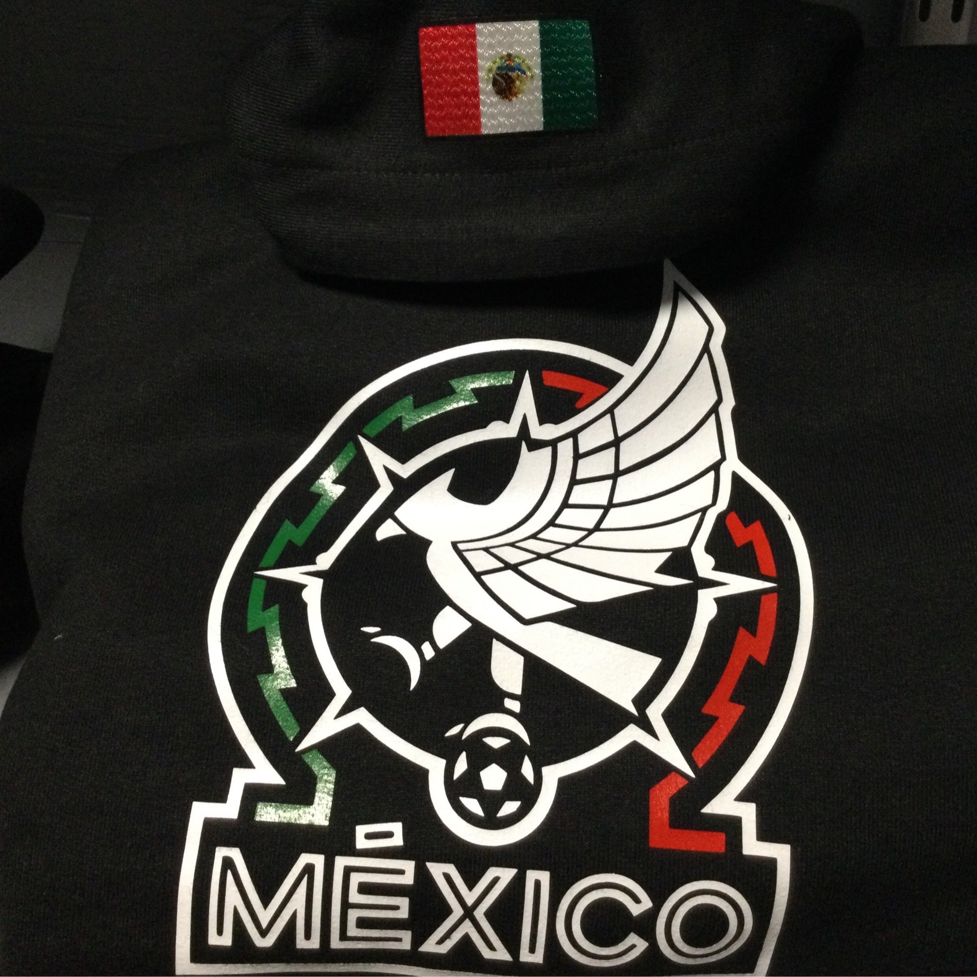 the-uitz-shop Mexico Crewneck Sweatshirt, Mexican Sweater, Mexico Sweater Black / x Large