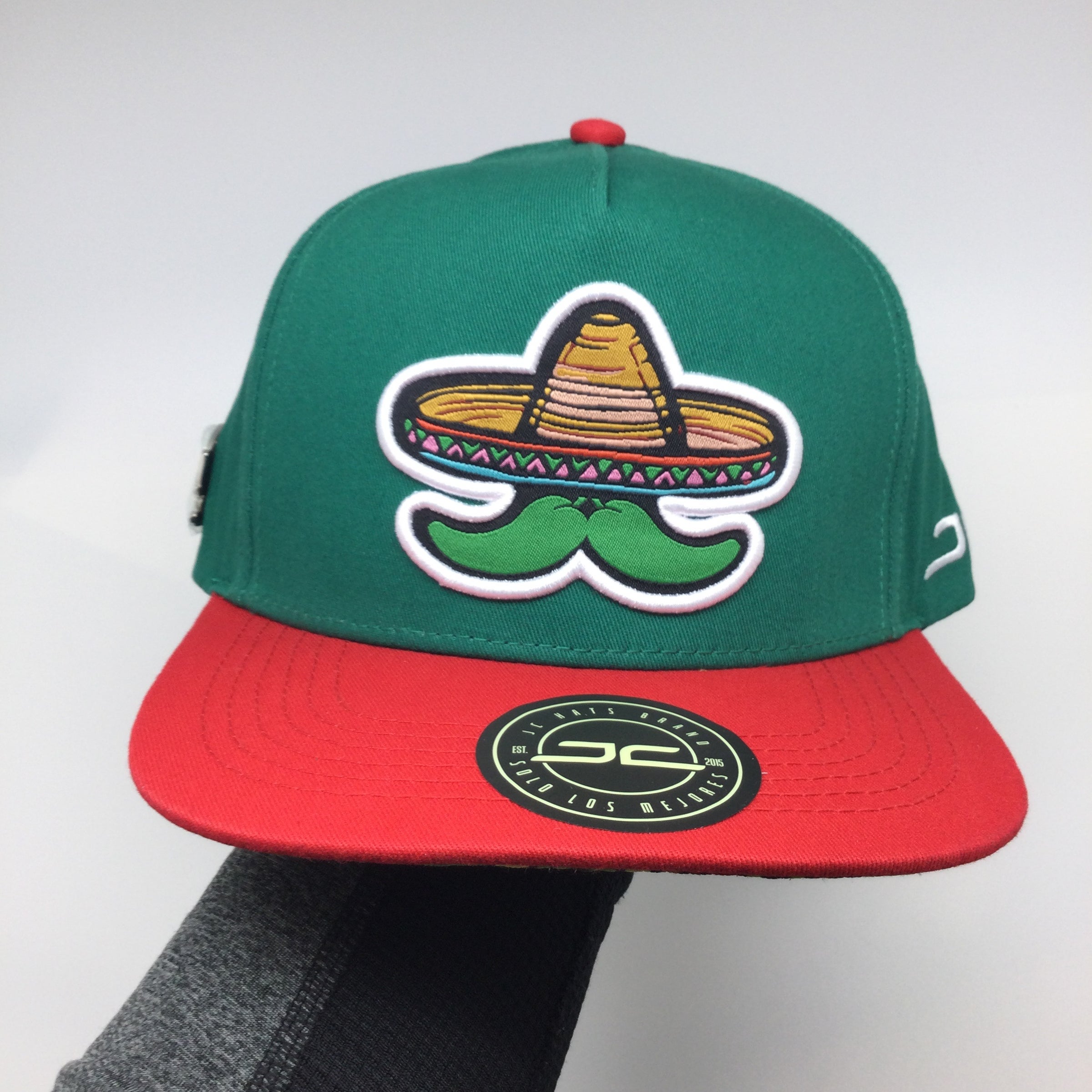 Mexico Baseball Black Red Cap Black/Red / 7 1/4